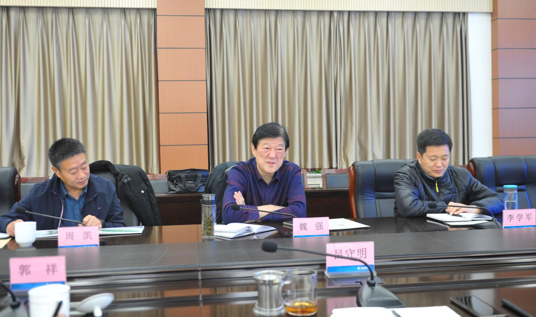 應急局領(lǐng)導與集團開(kāi)展交流